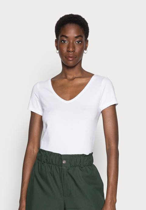 mujer Pack de 2 camisetas básicas blanco/negro Anna Field 84Z8300