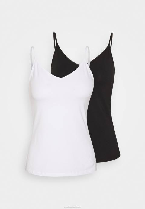 mujer Pack de 2 tops blanco/negro Anna Field 84Z8507