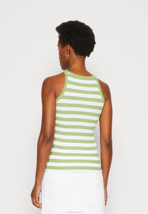 mujer Pack de 2 tops blanco roto/verde Anna Field 84Z8479