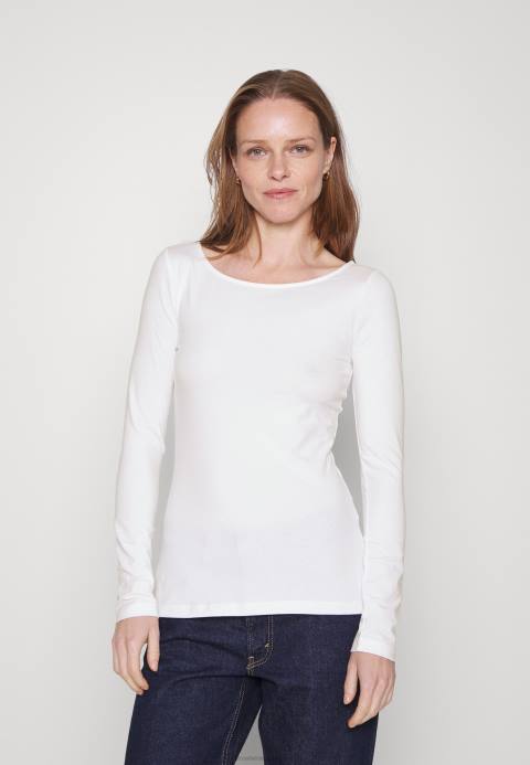 mujer Pack de 2 tops manga larga blanco/verde Anna Field 84Z8562