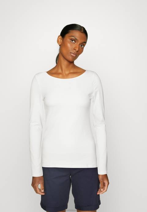 mujer Pack de 2 tops manga larga marrón/blanco Anna Field 84Z8584