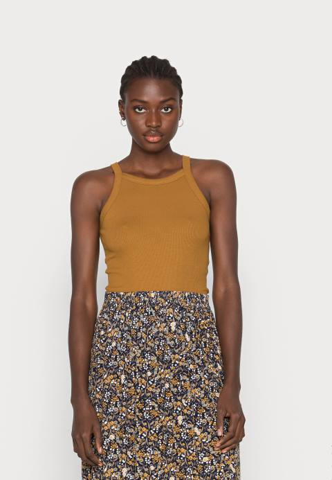 mujer Pack de 2 tops negro/caqui Anna Field 84Z8401