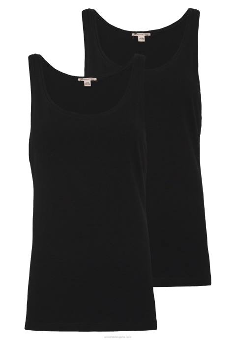 mujer Pack de 2 tops negros Anna Field 84Z8508