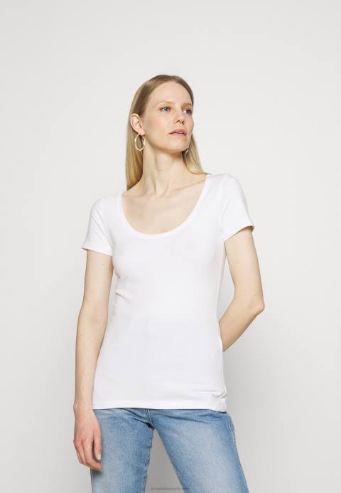 mujer Pack de 3 camiseta básica blanca Anna Field 84Z8328