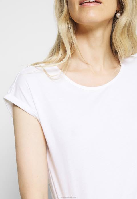 mujer Pack de 3 camisetas básicas negro/blanco/gris claro jaspeado Anna Field 84Z8266