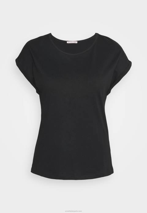 mujer Pack de 3 camisetas básicas negro/blanco/gris claro jaspeado Anna Field 84Z8266