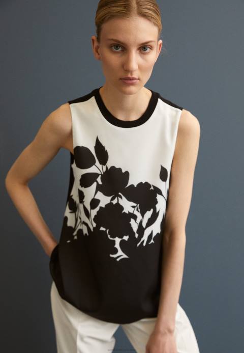 mujer blusa negra/blanca Anna Field 84Z8504