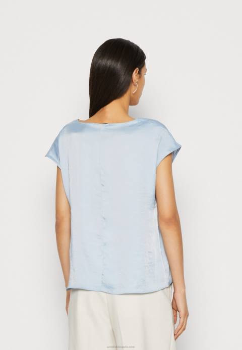 mujer camiseta básica azul claro Anna Field 84Z8282