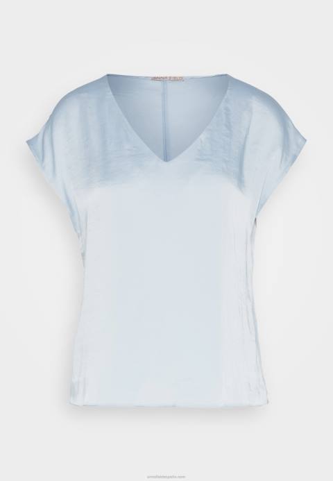 mujer camiseta básica azul claro Anna Field 84Z8282