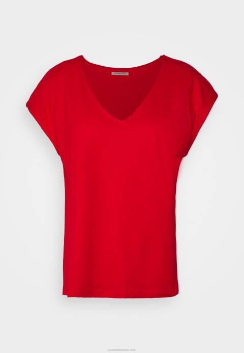 mujer camiseta básica roja Anna Field 84Z8337