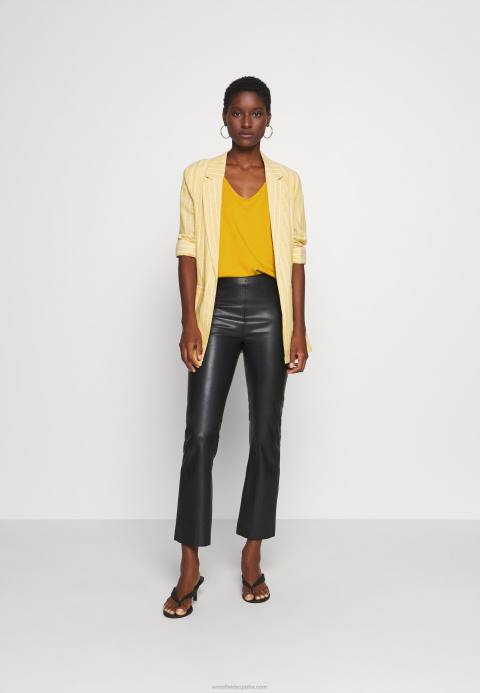 mujer camiseta basica amarillo dorado Anna Field 84Z8279