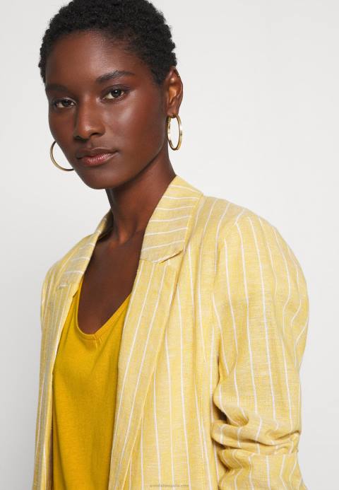 mujer camiseta basica amarillo dorado Anna Field 84Z8279