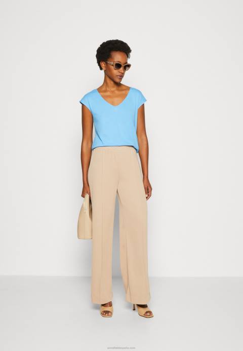 mujer camiseta basica azul Anna Field 84Z8276