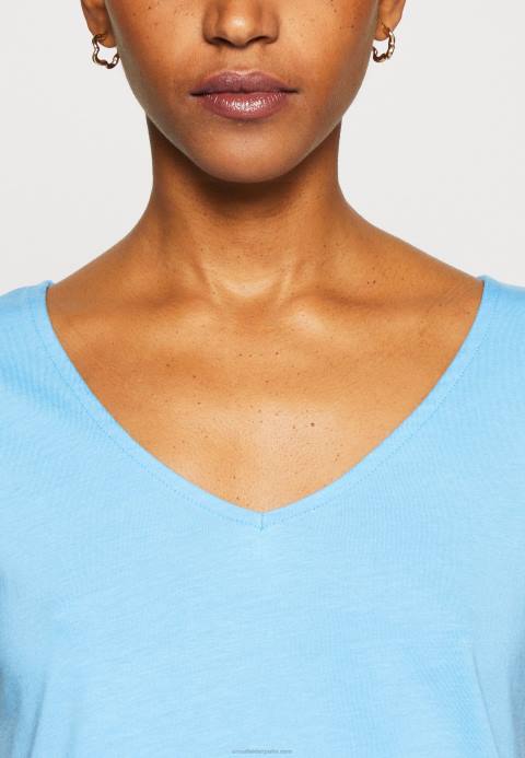 mujer camiseta basica azul Anna Field 84Z8276