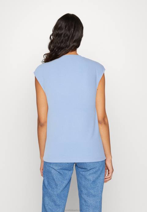 mujer camiseta basica azul Anna Field 84Z8289