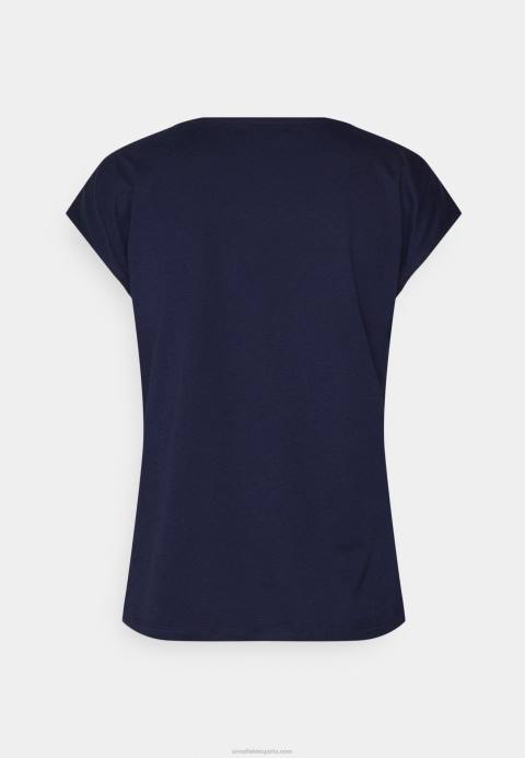mujer camiseta basica azul oscuro Anna Field 84Z8283