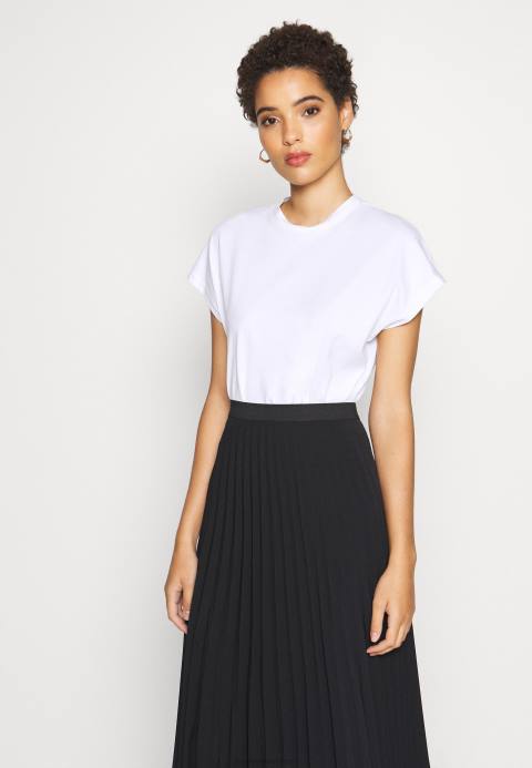 mujer camiseta basica blanca Anna Field 84Z8246