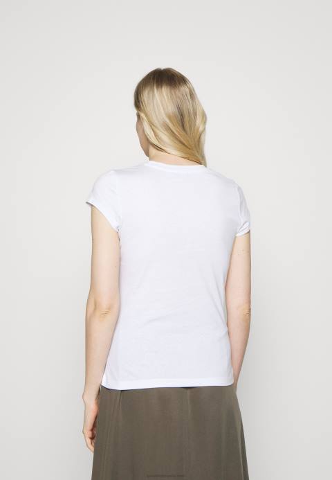 mujer camiseta basica blanca Anna Field 84Z8304