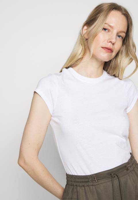 mujer camiseta basica blanca Anna Field 84Z8304