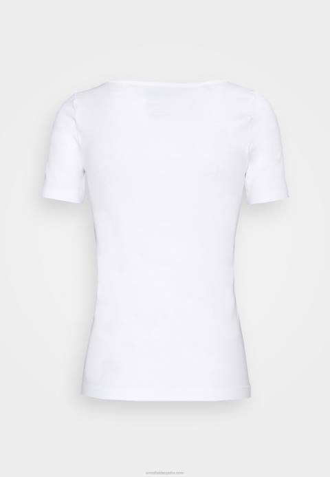 mujer camiseta basica blanca Anna Field 84Z8350