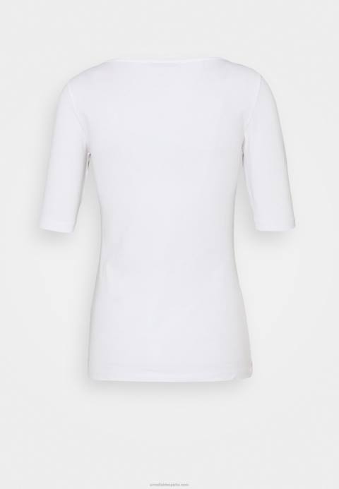 mujer camiseta basica blanca Anna Field 84Z8376