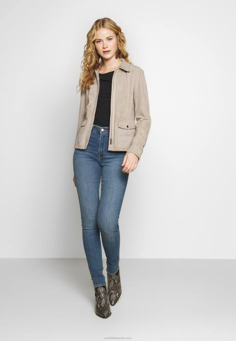 mujer camiseta basica negra Anna Field 84Z8245