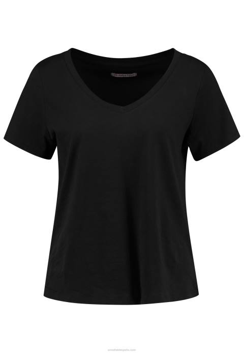 mujer camiseta basica negra Anna Field 84Z8287