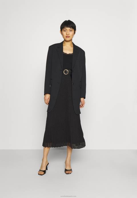 mujer camiseta basica negra Anna Field 84Z8288