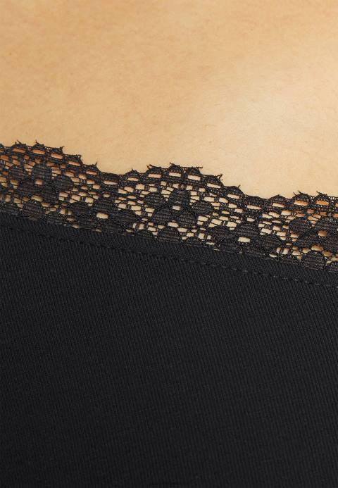 mujer camiseta basica negra Anna Field 84Z8288