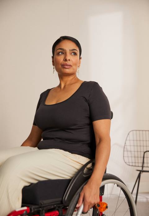 mujer camiseta basica negra Anna Field 84Z8374