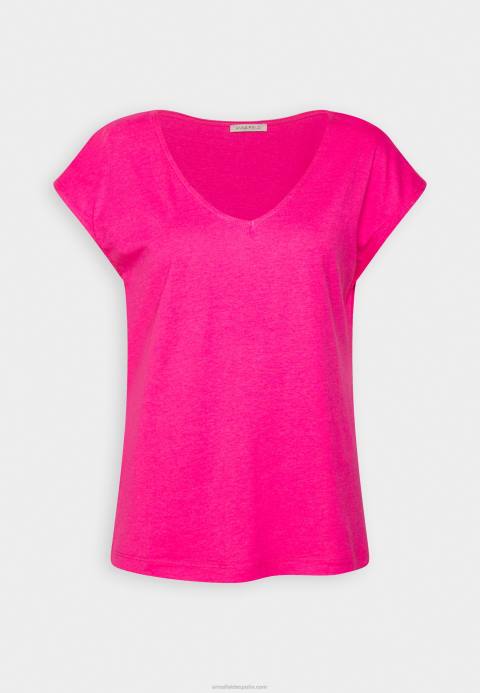 mujer camiseta basica rosa Anna Field 84Z8378