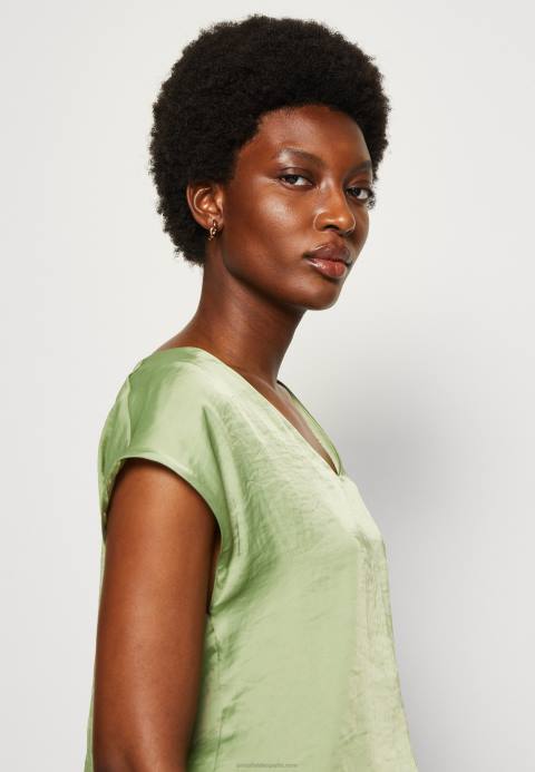 mujer camiseta basica verde oliva Anna Field 84Z8315