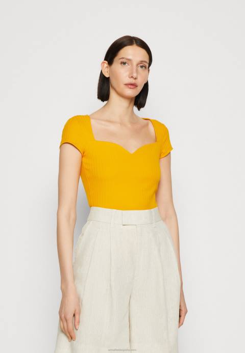 mujer camiseta estampada amarillo oscuro Anna Field 84Z8250