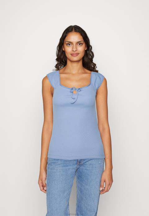mujer camiseta estampada azul claro Anna Field 84Z8278