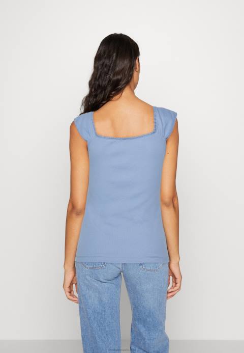 mujer camiseta estampada azul claro Anna Field 84Z8278