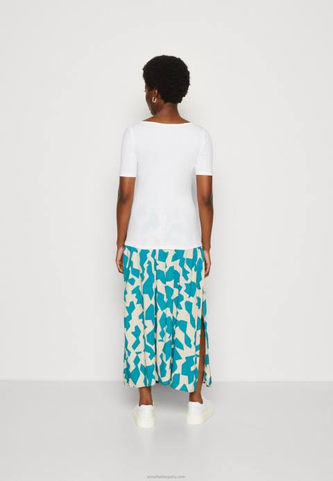 mujer camiseta estampada azul claro/blanco Anna Field 84Z8292