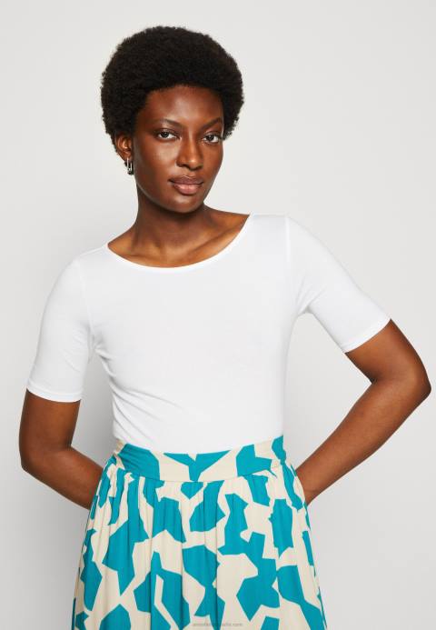 mujer camiseta estampada azul claro/blanco Anna Field 84Z8292