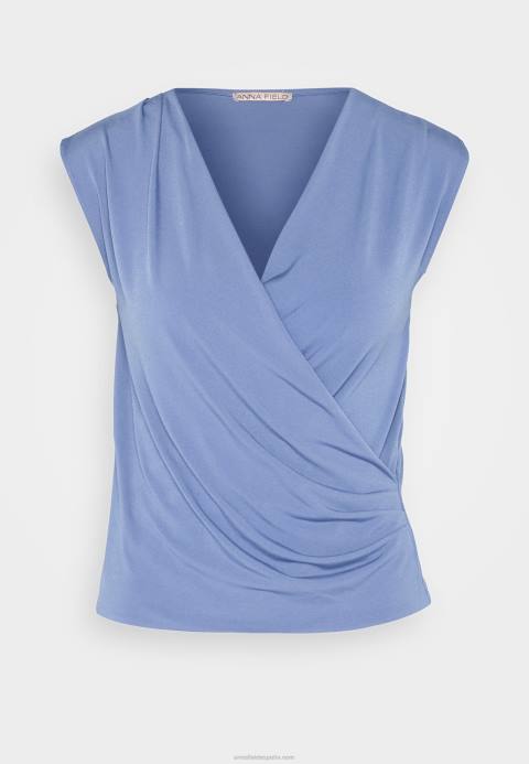 mujer camiseta estampada azul-gris Anna Field 84Z8320