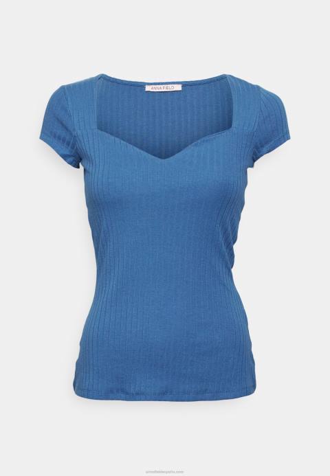 mujer camiseta estampada azul oscuro Anna Field 84Z8275