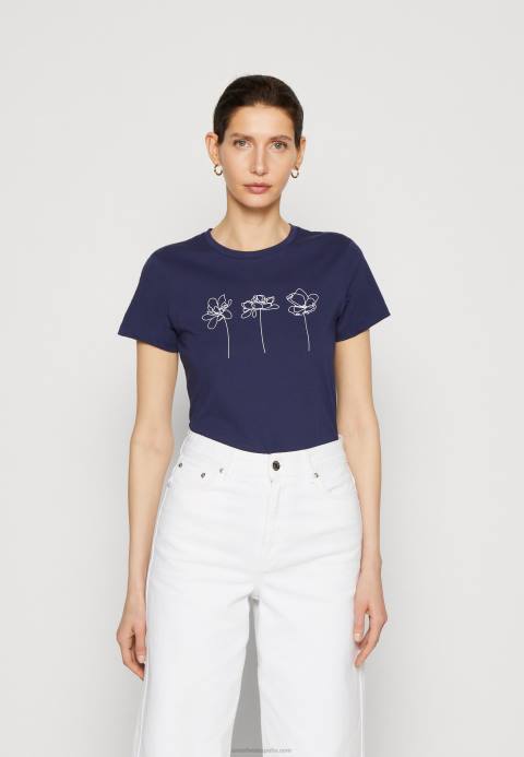 mujer camiseta estampada azul oscuro Anna Field 84Z8313