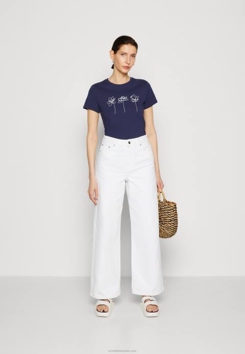 mujer camiseta estampada azul oscuro Anna Field 84Z8313
