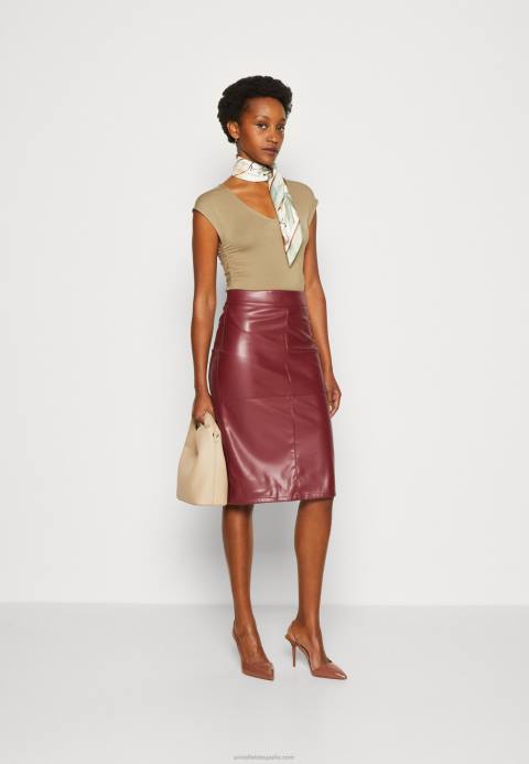 mujer camiseta estampada beis Anna Field 84Z8309