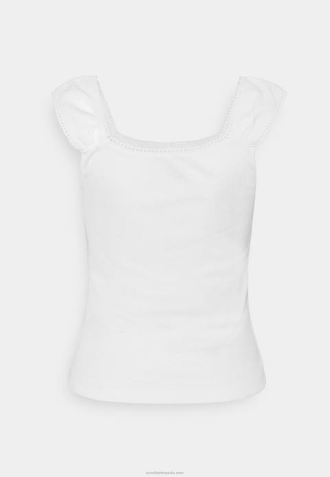 mujer camiseta estampada blanca Anna Field 84Z8258