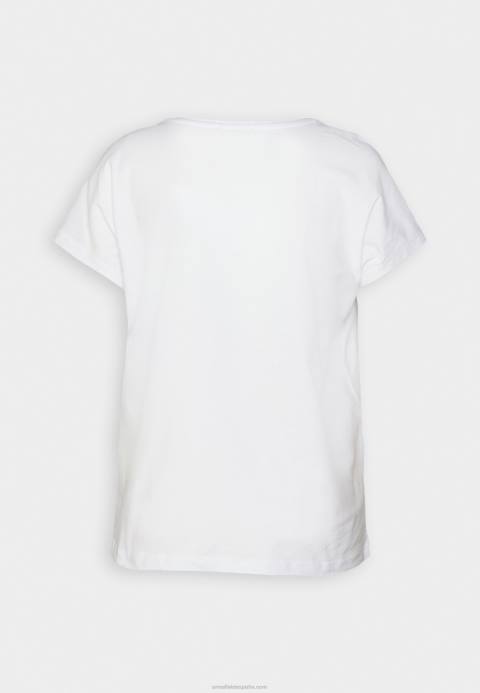 mujer camiseta estampada blanca Anna Field 84Z8299