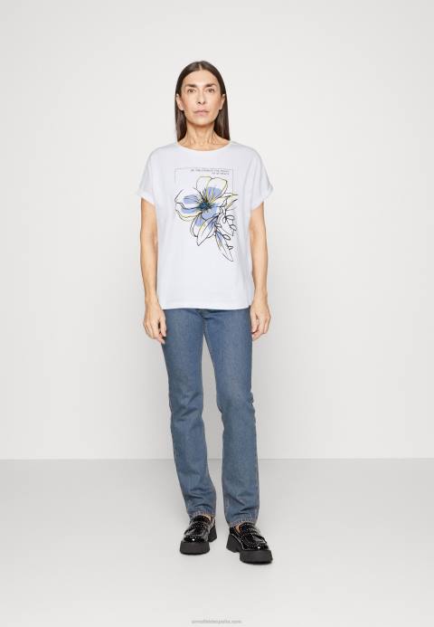 mujer camiseta estampada blanca Anna Field 84Z8367