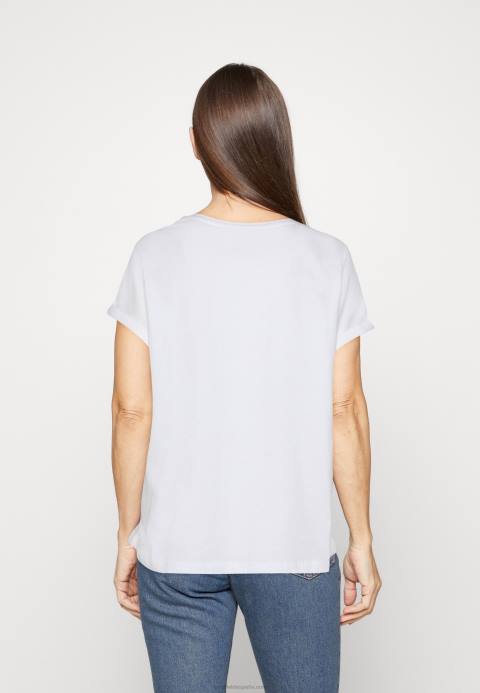 mujer camiseta estampada blanca Anna Field 84Z8367