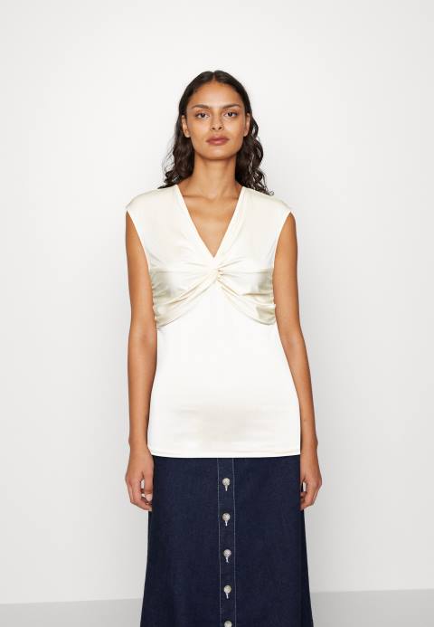 mujer camiseta estampada blanco roto Anna Field 84Z8311