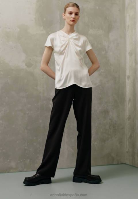 mujer camiseta estampada blanco roto Anna Field 84Z8346