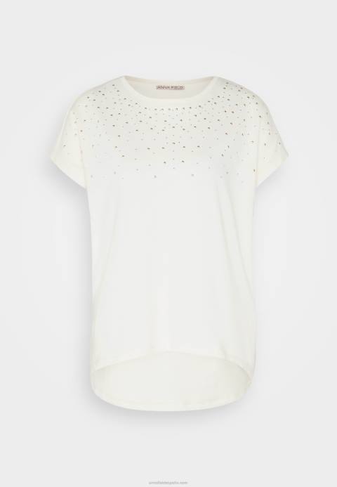 mujer camiseta estampada blanco roto Anna Field 84Z8369