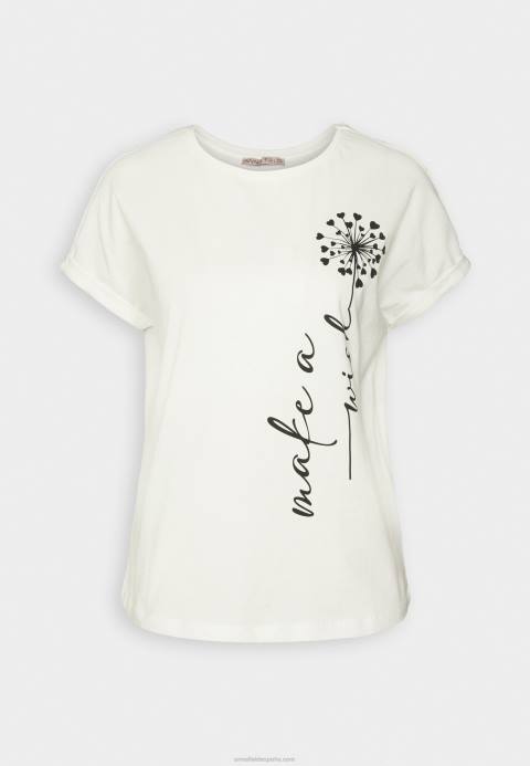 mujer camiseta estampada blanco roto Anna Field 84Z8370